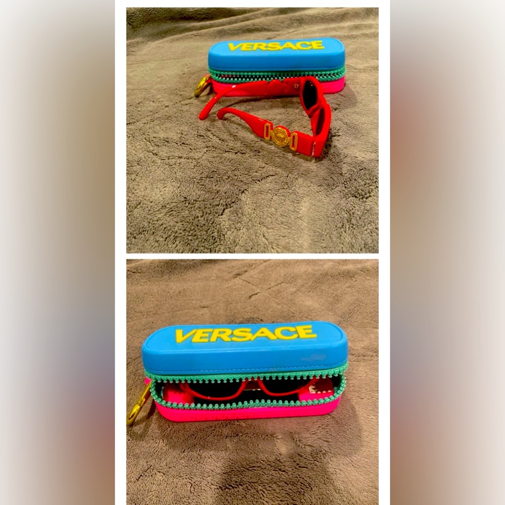 Versace Kids sunglasses with silicone case